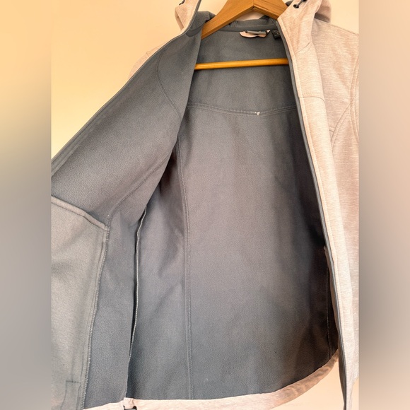 New Balance SoftShell Bonded MicroFleece Rain Zip-up Jacket - Faint Pink, Medium - Picture 4 of 9